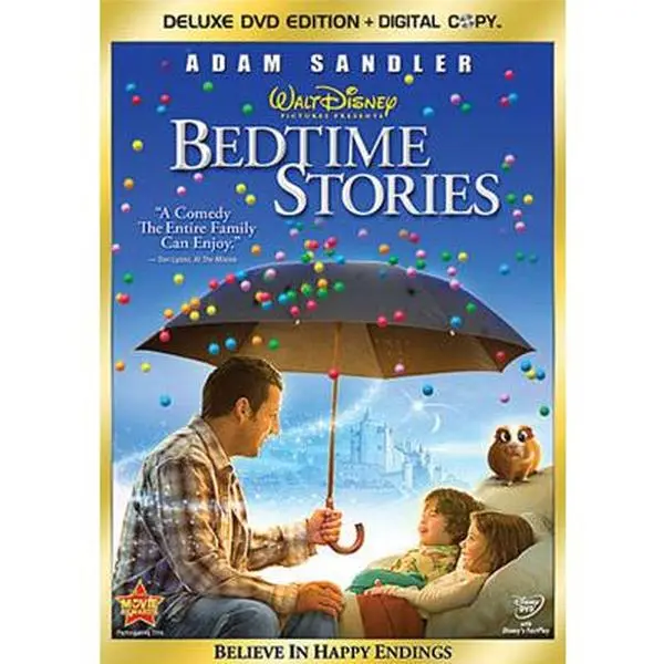 Used Bedtime Stories (DVD) - Magical Entertainment for Adults, Children, Featuring Adam Sandler, Comedy