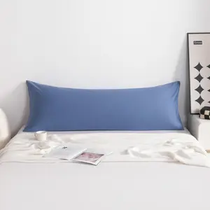 Cotton Body Pillowcase – Soft Breathable Body Pillow Cover with Envelope Closure, Wrinkle-Resistant
