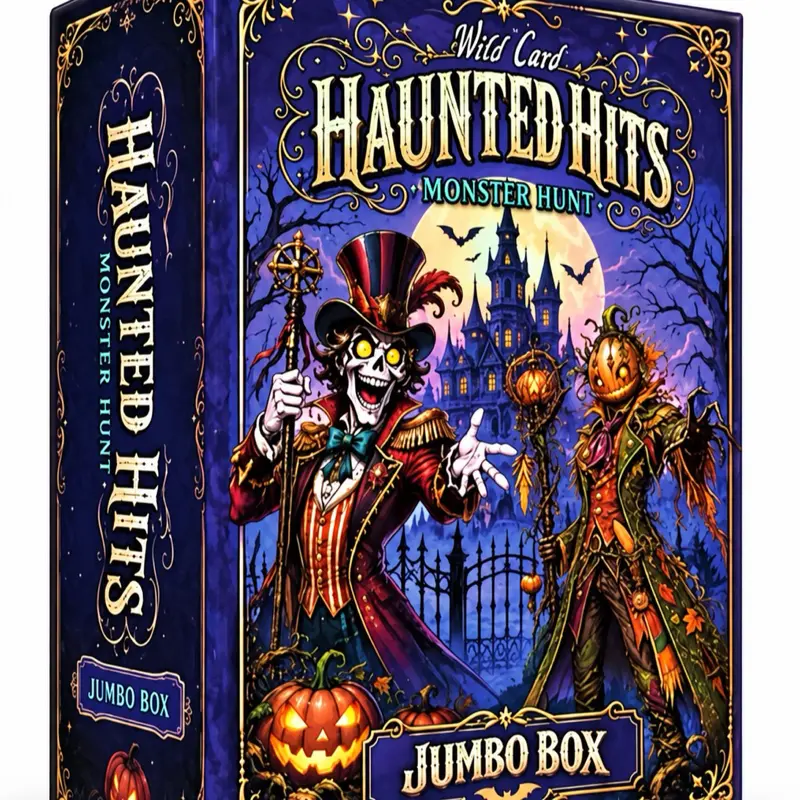 2026 Wild Card Haunted Hits Monster Hunt Hobby Jumbo Multi-Sport