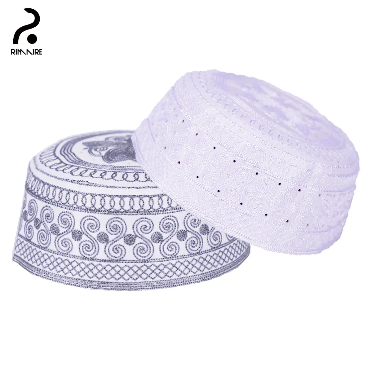 Men's Premium Fashion Kufi Hat, Lightweight Breathable Islamic Headwear for Devotion and Religious Identity, Available in Multiple Colors