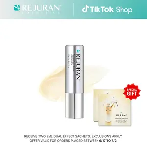 REJURAN Calming Lip Balm, c-PDRN – Deep Moisturizing & Soothing Care for Dry, Chapped Lips with Shea Butter & Jojoba Ester, Non-Sticky Formula & Fragrance-Free, Korean Skincare (3.7g)