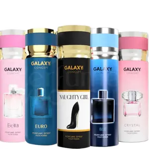 Box of 96| Galaxy Plus Concept Body Spray for Men/Women 200ml each 6.76 smell good