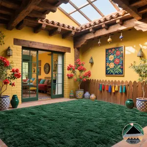 Area Rugs For Living Room, Ultra Soft Large Shag Living Room Rug Fluffy Rug Carpet For Bedroom, Plush Modern Floor Rug For Kids Room Fuzzy Rug For Home Decor Aesthetic, Dark Green