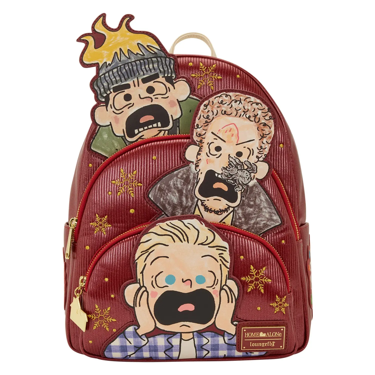 Home Alone Loungefly Triple Pocket Mini Backpack