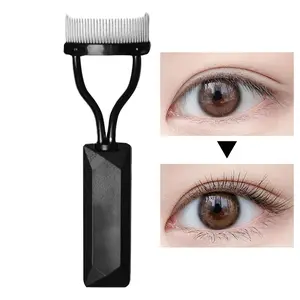 Eyelash Shaping Makeup Brush Tool, Arc Designed Lash Comb Separator, Eye Lash Separator with Comb, Makeup Tool for Women