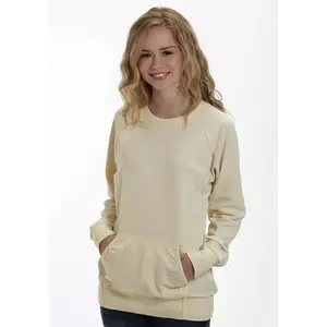 Ouray Womens White 100% Cotton USA Sweatshirt