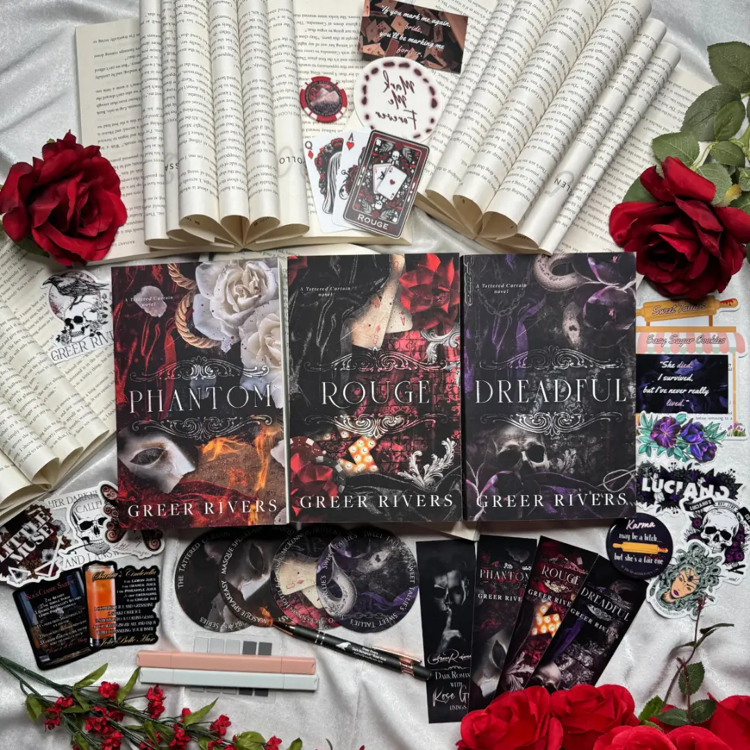 The "Oh It'll Fit" Book Box - Paperback Gothic Omnibus, Phantom, Rouge, Dreadful by Greer Rivers