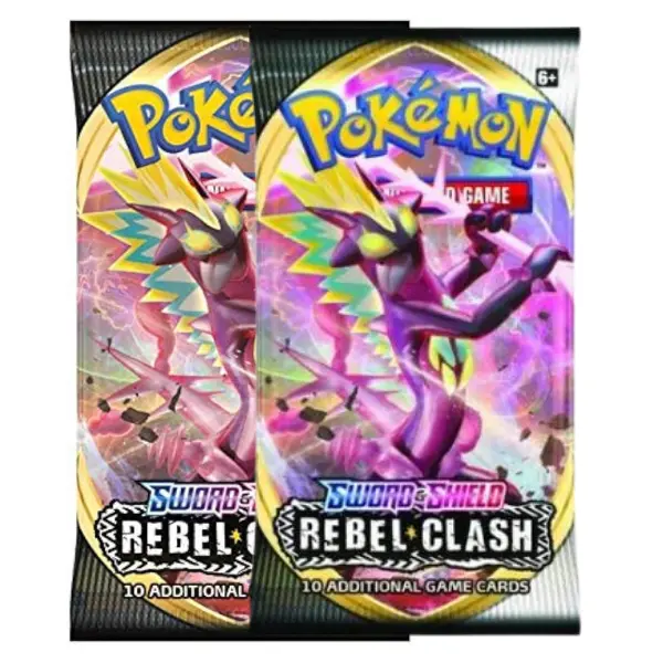 Pokemon Sword & Shield Rebel Clash Booster Pack - TikTok Shop Pokemon Sword & Shield Rebel Clash Booster Pack - TikTok Shop