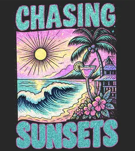 Summer Time 4 Gangsheet | DTF Heat Transfers |