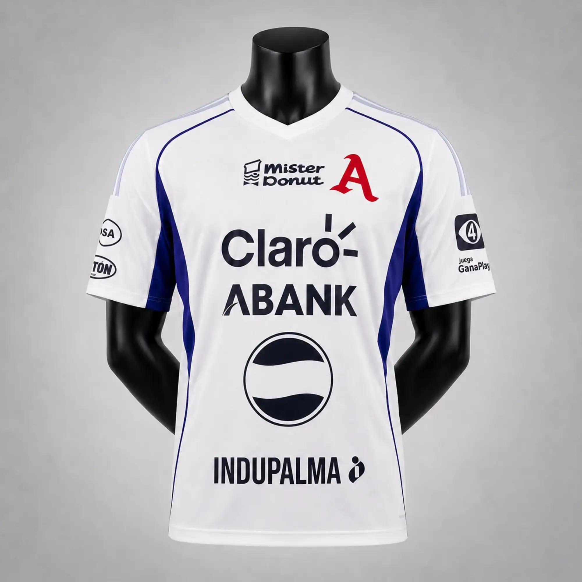Alianza FC 2026-27 Home Soccer Jersey - Full Print Logo, 3D All Over Print Full Logo Men's Short Sleeve Jersey Shirt Sports Outfits, Soccer Jersey Shirt, Football Shirt, Sportswear, Full Size S-5XL