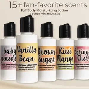 2 oz Mini Body Lotion | 15+ Fan-Favorite Scents | Travel Size 2 oz Mini Body Lotion | 15+ Fan-Favorite Scents | Travel Size