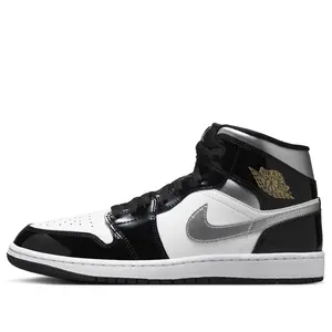 Air Jordan 1 Mid 'Black Patent' HV0789-010
