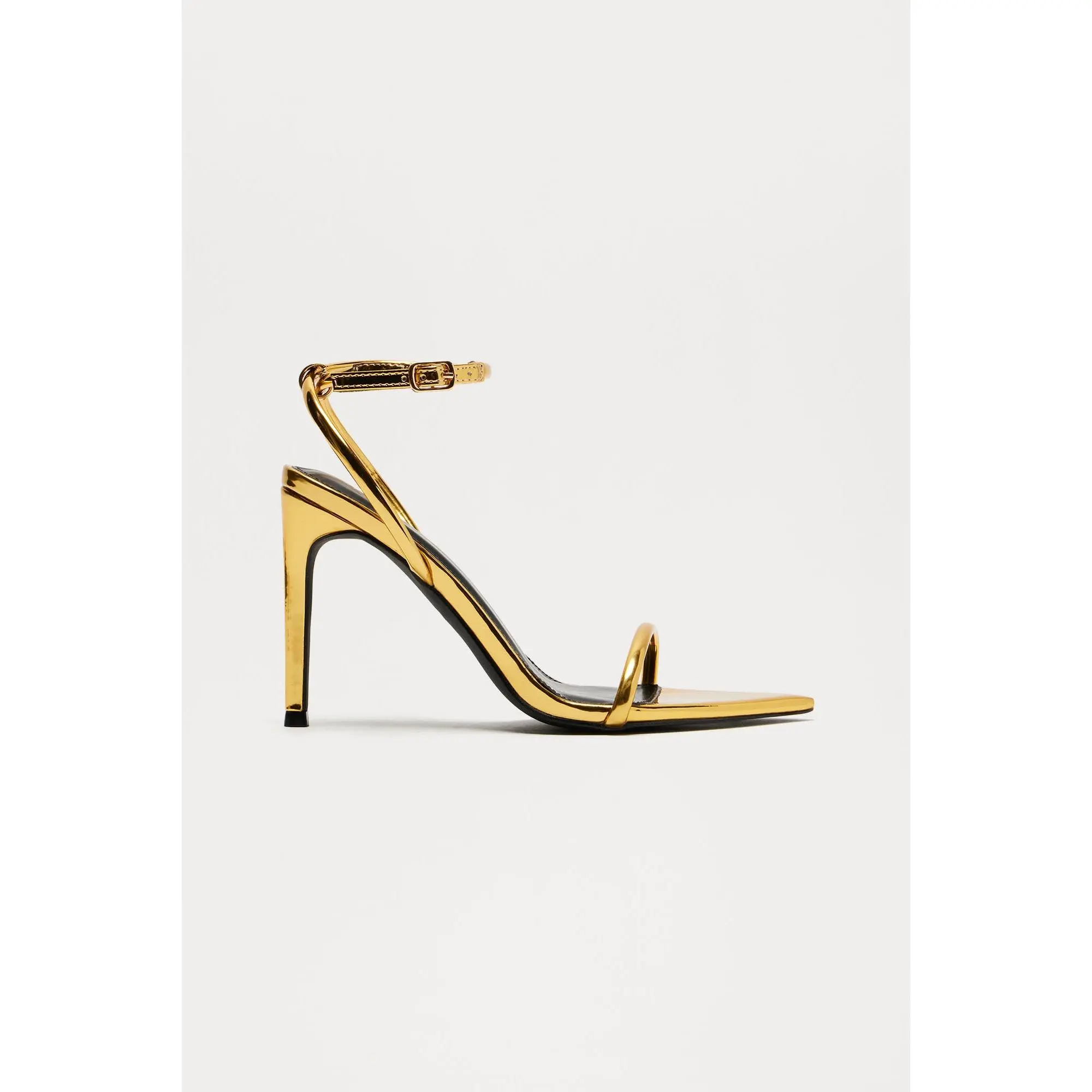 Take Me Places Heeled Sandals - Gold