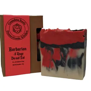 Barbarian - Gaming themed all natural soap bar 4oz