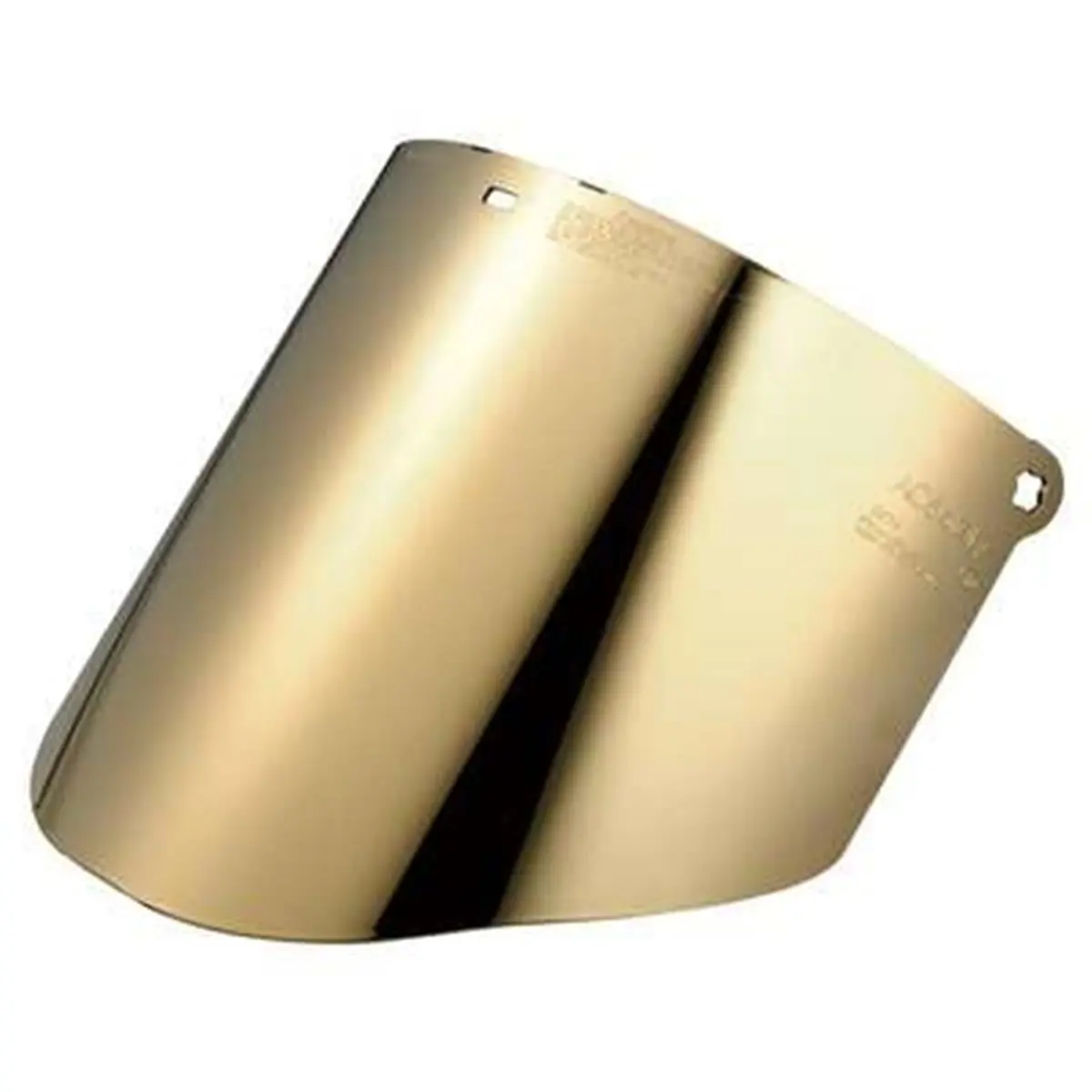 WCP96G Gold-Coated Polycarbonate Faceshield Window with Hard Coat, Protective Eyewear Visor for High Heat Environments, Blocks All Ultra-Violet Transmittance, Meets ANSI Z87+ & High Impact Requirements