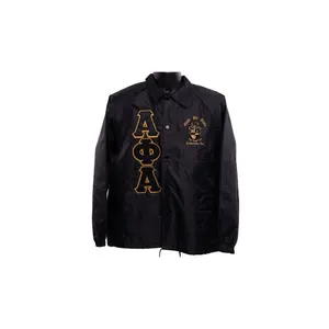 Alpha Phi Alpha Greek Lettered Crossing Line Jacket
