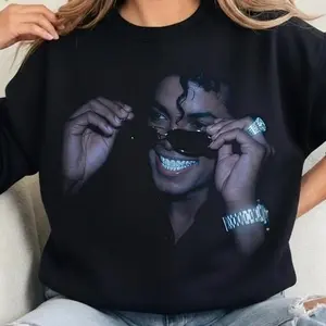 Michael Jackson King of Pop Graphic Tee, MJ King of Pop Music T-Shirt, a Perfect Gift for Fans