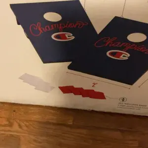 Champion 24.75''x36.5'' Cornhole RWB Bean Bag Toss