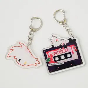 Hazbin Hotel Angle Dust Keychain –  Angle Dust Fan Merch