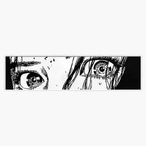 Aesthetic Anime Eyes Sticker Vinyl Waterproof Sticker Decal Car Laptop Wall Window Bumper Sticker