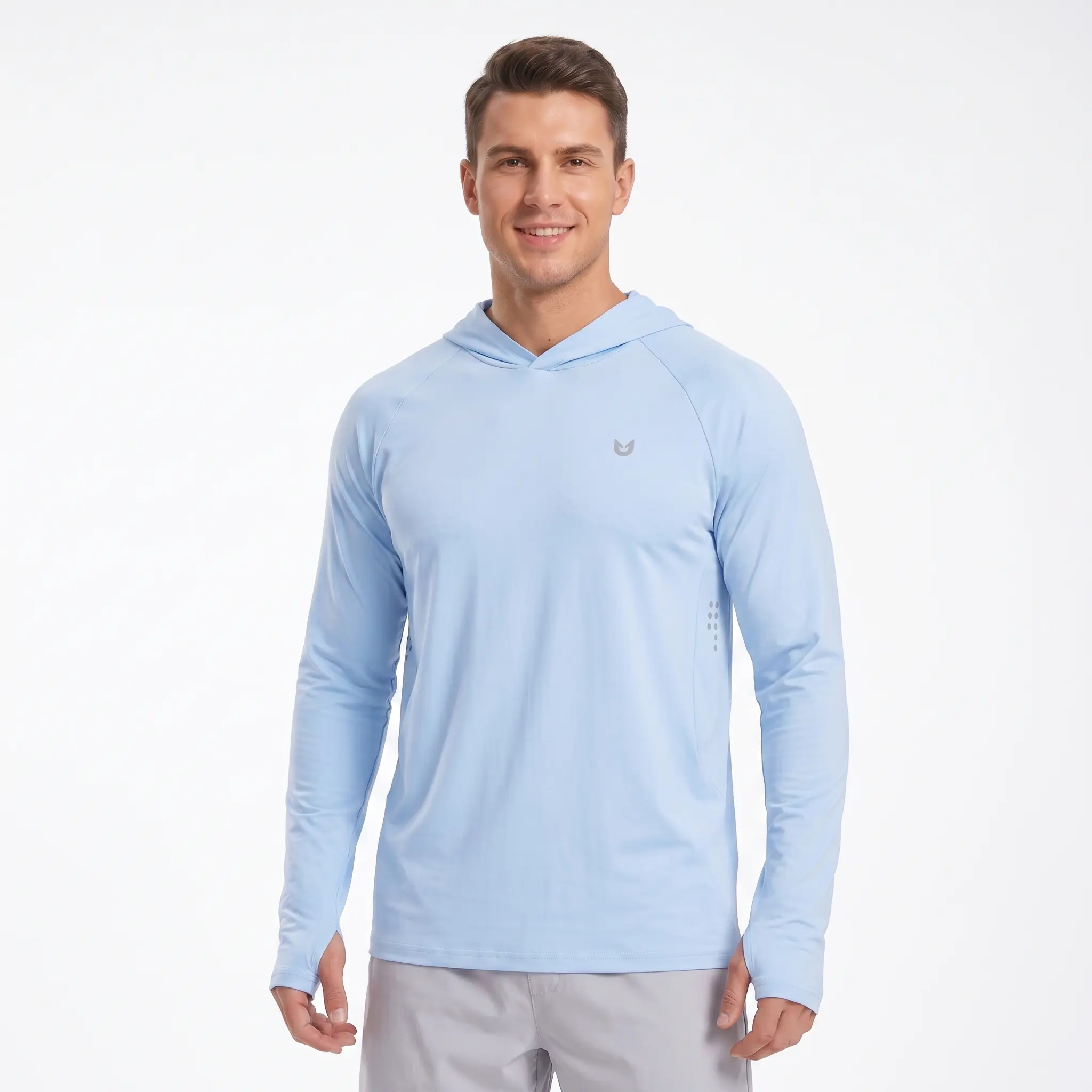 NORTHYARD Men's Rash Guard Hoodie UPF 50+ Long Sleeve Swim Shirt – Sun Protection for Surfing Fishing Hiking