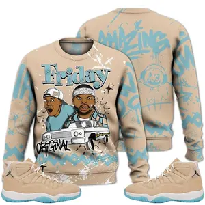 11 H-Town Sweatshirt, Retro H Town 11s Outfits Shirt, Meme Friday Streetwear Unisex Sneaker Matching Shirts