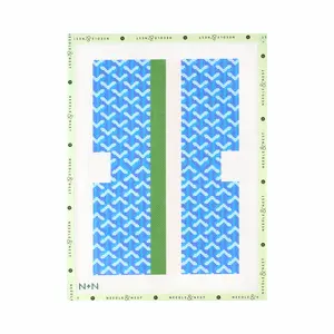Azure Chevron Clutch - Personalized