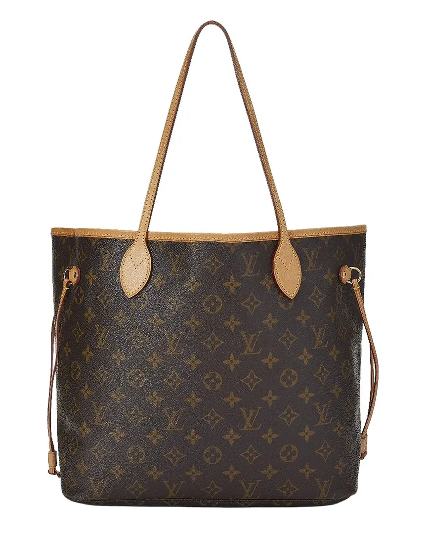 Louis Vuitton Brown Monogram Canvas Neverfull MM (Authentic Pre-Loved)
