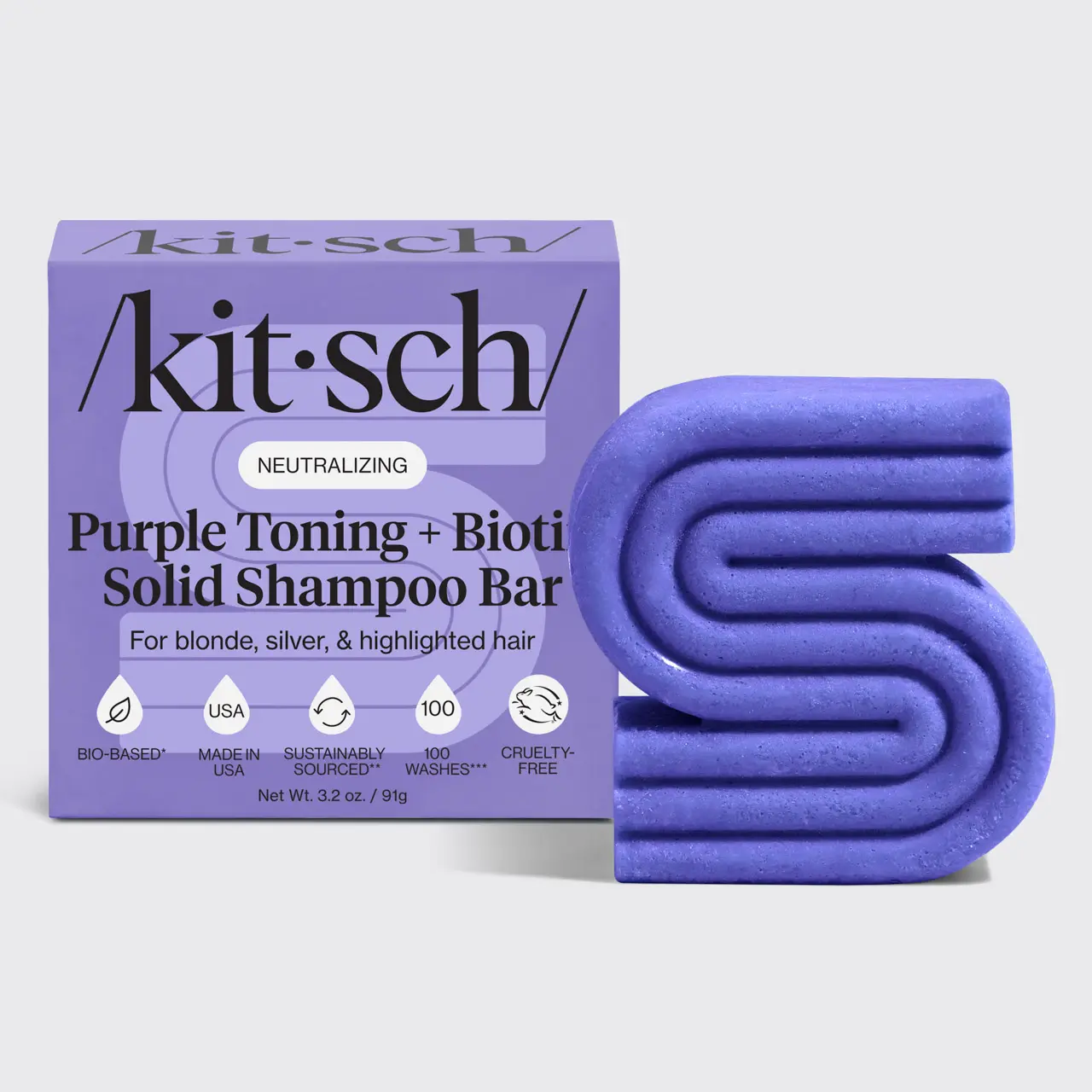 Purple Toning Solid Shampoo Purple Toning Solid Shampoo