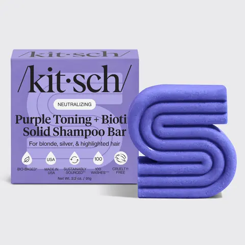 Purple Toning Solid Shampoo