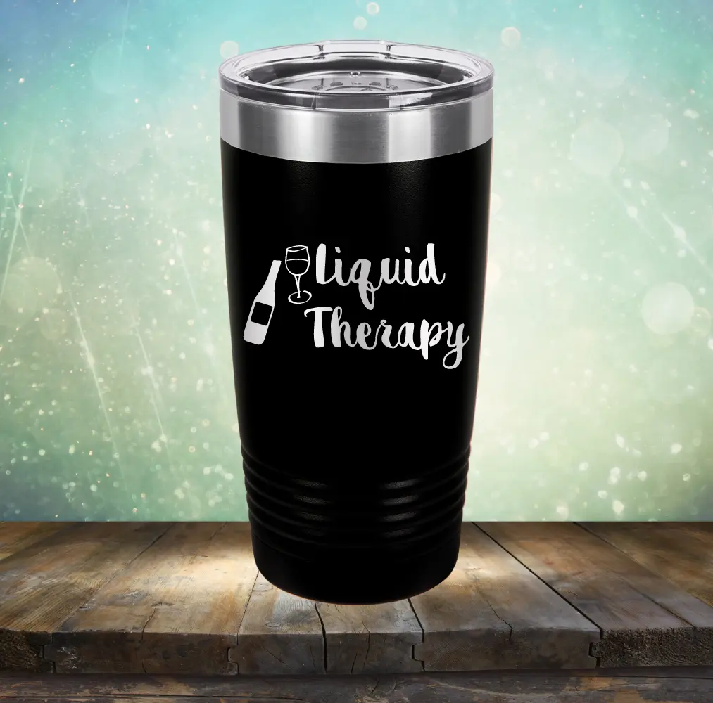 Liquid Therapy - Laser Etched Tumbler Mug