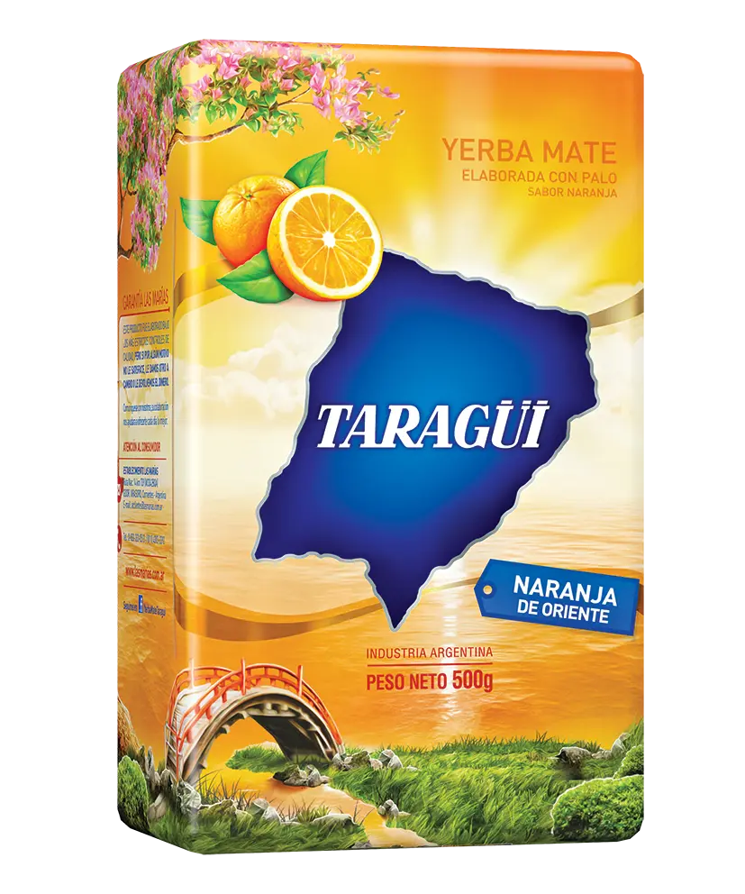 Yerba Mate Taragüi Oranges from the East 500 g.	/ 1.1 lb