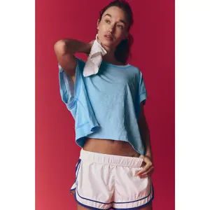 Free People Movement: My Time Tee in Bright Blue