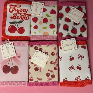 Cherry Bombs & Strawberry Wallets - Adorable Fruit Design Wallets for Everyday Use