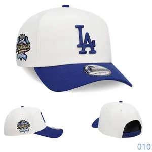 New Era LA Dodgers 59FIFTY – Flat Brim Snapback Baseball Hat Streetwear Hip Hop Unisex Premium