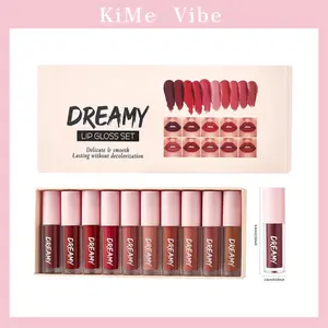 10-Piece Long-Lasting Lip Gloss Set – Waterproof Glossy Collection, Moisturizing & High-Shine Finish for All Occasions, Ultimate Lip Kit Gift