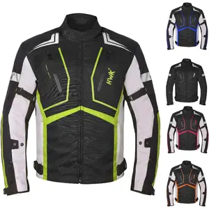 Scorpion  Jacket for Men & Women,  Gear with  Armor  Padding and Breathable Cordura Fabric, Reflective   Jacket for Improved Visibility - Hi-Vis Green, Large