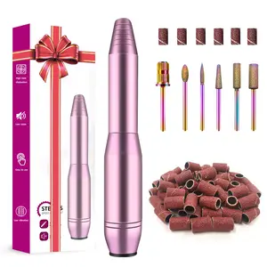 Electric Nail Drill for Acrylic & Gel Nails, Rechargeable Portable Nailcare Kit,  Speed Polish, Cutics Care, Spring gift