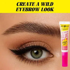 Wild Brow Gel for European Style Brows, Non-Toxic Sodium Hyaluronate Formula, Easy Application for Professional-Looking Brows at Home, Eyebrow Gel Makeup