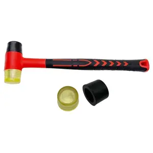 Multi Purpose Rubber Hammer Heavy Duty Mallet Ergonomic Handle Rubber Hammer
