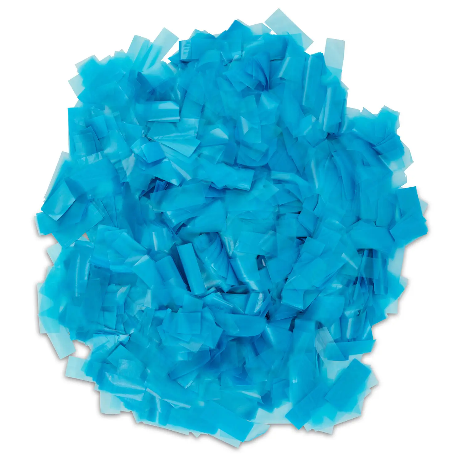 Blue Rice Paper Confetti - 1LB Loose Pack, Lightweight, Water-Soluble, Biodegradable, Edible, Eco-Conscious Choice, Easy Cleanup for Weddings, Gender Reveal, Baby Shower, Birthday Decorations