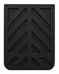Chevron Mudflaps - 1/4" Thick Rubber PAIR - 24" x 36"
