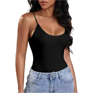 Women's Strapless Backless Bodysuit Open Back Basics Tees Bodycon Bodysuit Going Out Tops Sexy Night Summer Outifts