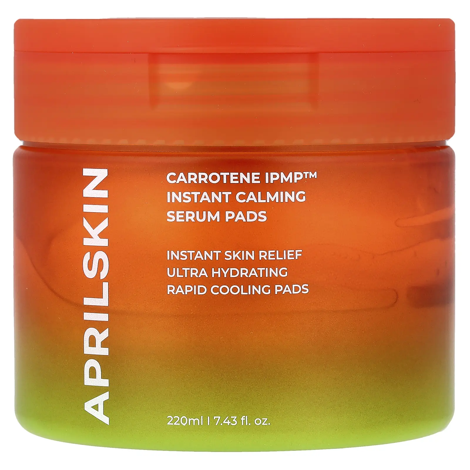April Skin Carrotene IPMP™ Instant Calming Serum Pads, 7.43 fl oz (220 ml)