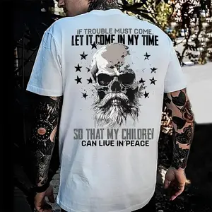 If Trouble Must Come Let It Come In My Time So That My Children Can Live In Peace Shirt, Fashion Cotton, Full Colors, Full Sizes, For Men, For Women.