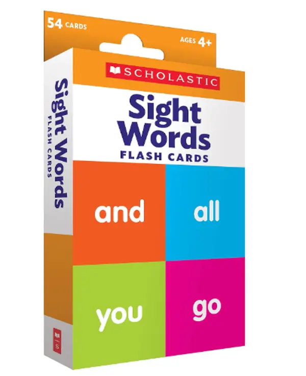 Scholastic Flash Cards: Sight Words Cards