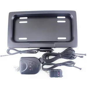 American Standard Shutter Single Brand New Energy Automotive License Plate Frame Flip License Plate Frame License Plate Holder License Plate Frame