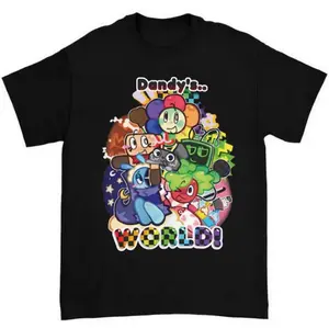 Dandy's World Main Characters T-Shirt Roblox Fanart Tee Gamer Gift