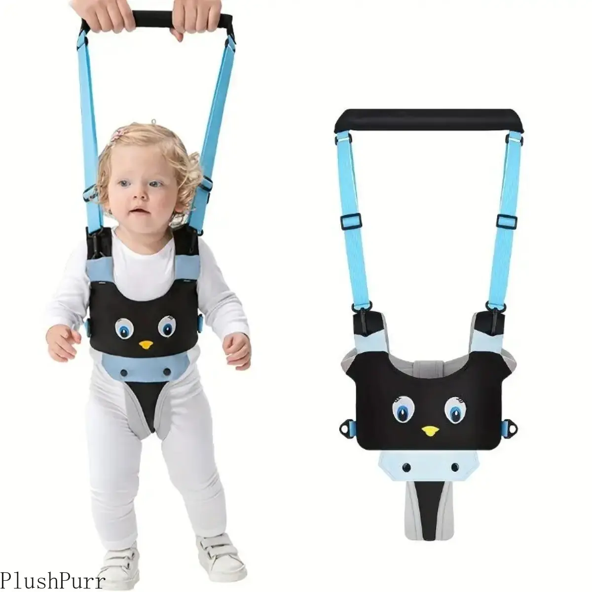1‑Pack Walking Harness, Sport‑Style Protective Gear with Handheld Safety Strap, Delivers Stable Support for Little Kids, Lightweight Summer‑Friendly Design for Outdoor Learning‑to‑Walk Activities