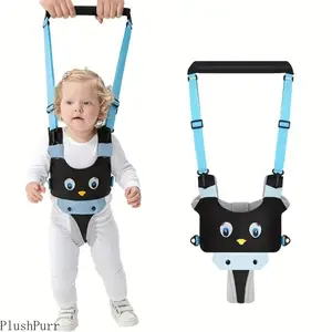 1-Pack Adjustable Baby Walking Harness Sporty Protective Gear with Handheld Safety Aid, Support Strap for Toddlers, Summervibes Design